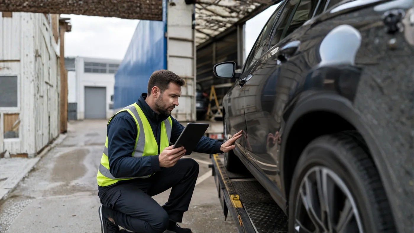 Fleet X Direct specialist reviewing vehicle cargo protection
