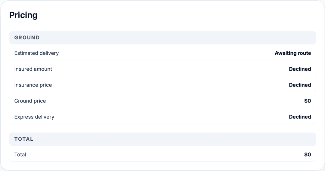 Fleet X Manage shipment operations workspace
