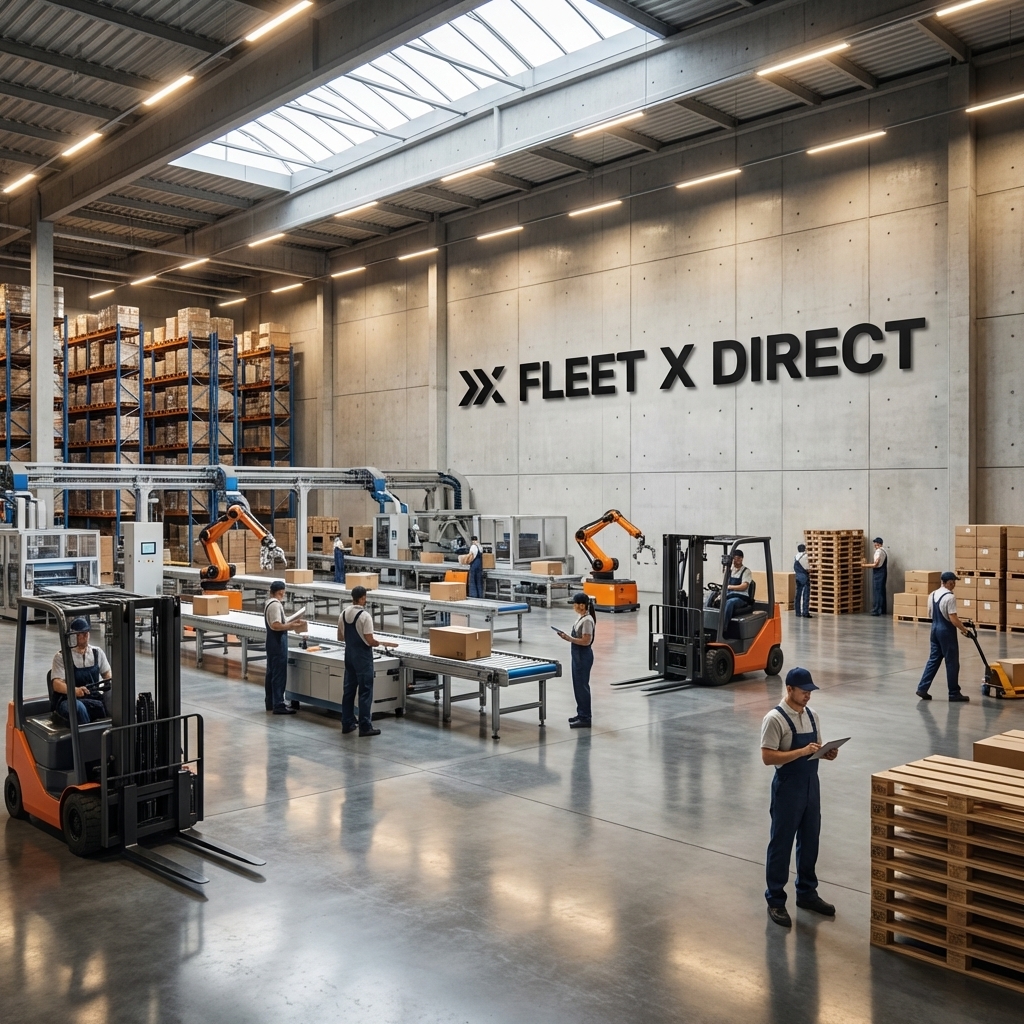 Modern logistics warehouse